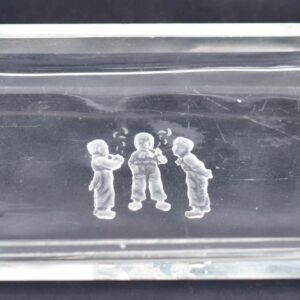 Heinrich Hoffmann Cut Glass Pin